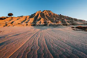 Clay Prints: Calanchi di Palizzi, Riviera dei Gelsomini, Reggio Calabria, Calabria, Italy