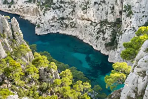 Calanque d En-Vau, Parc National des Calanques, Bouches-du-Rha'ne