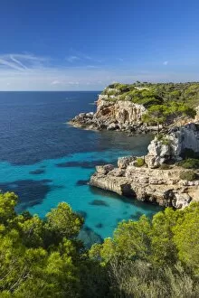 Images Dated 28th September 2017: Calas Almunia, Mallorca (Majorca), Balearic Islands, Spain