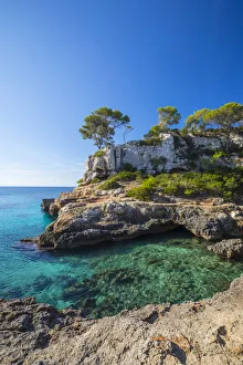 Images Dated 6th October 2017: Calas Almunia, Mallorca (Majorca), Balearic Islands, Spain