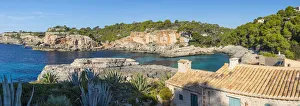 Images Dated 6th October 2017: Calas Almunia, Mallorca (Majorca), Balearic Islands, Spain
