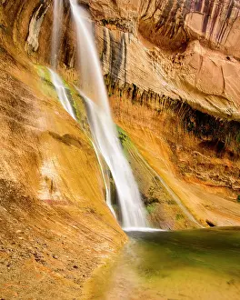 Desolate Prints: Calf Creek Falls, Hole-in-the-Rock road