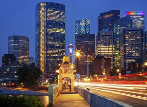 Emerald Prints: Calgary Downtown, Alberta, Canada