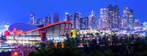 Alberta Prints: Calgary Downtown, Alberta, Canada