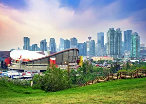 Calgary Prints: Calgary Downtown, Alberta, Canada