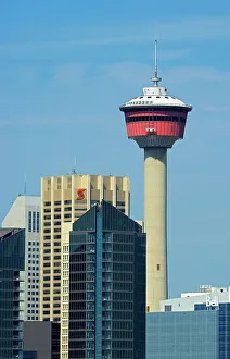 Man Made Prints: Calgary Tower Calgary, Alberta, Canada
