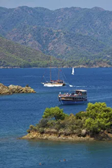 Calis Beach Island, Adlar, 12 Islands Tour, Fethiye, Aegean, Turquoise Coast, Turkey Calis Beach Island, Adlar, 12 Islands Tour, Fethiye, Aegean, Turquoise Coast, Turkey