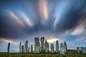 Archaeology Gallery: Callanish Standing Stones, Isle of Lewis, Outer Hebrides, Scotland
