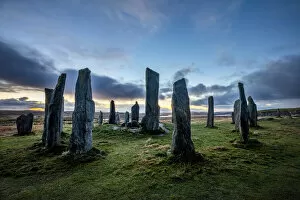 Images Dated 12th August 2021: Callanish Standing Stones, Isle of Lewis, Outer Hebrides, Scotland