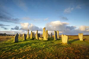 Images Dated 12th August 2021: Callanish Standing Stones, Isle of Lewis, Outer Hebrides, Scotland