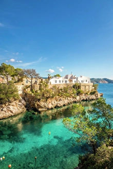Noble Prints: Calo d`en Monjo, Cala Fornells, Mallorca, Balearic Islands, Spain