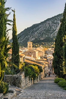 Calvari Steps, Pollenca, Majorca, Balearic Islands, Spain