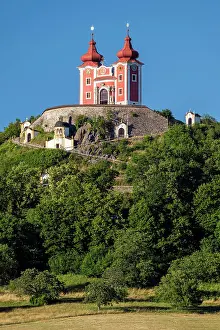 Slovakian Prints: Calvary Banska Stiavnica (Banskostiavnicka Kalvaria)