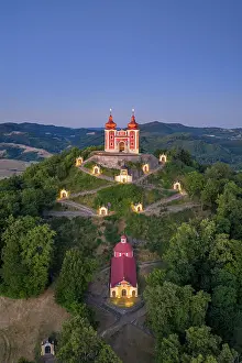 Townscape Prints: Calvary Banska Stiavnica (Banskostiavnicka Kalvaria)