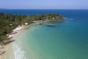 Images Dated 20th March 2020: Cambodia, Sihanoukville, Koh Rong Samloem Island, Lazy Beach
