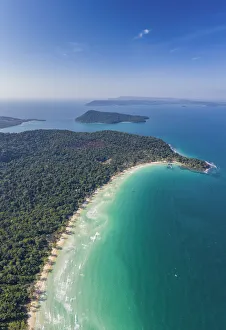 Images Dated 20th March 2020: Cambodia, Sihanoukville, Koh Rong Samloem Island, Lazy Beach