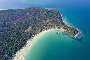 Images Dated 20th March 2020: Cambodia, Sihanoukville, Koh Rong Samloem Island, Lazy Beach