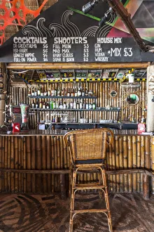 Khmer Prints: Cambodia, Sihanoukville, Otres Beach, beach bar