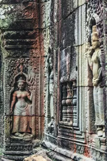 Images Dated 10th August 2015: Cambodia, Temples of Angkor (UNESCO site), Ta Som Temple