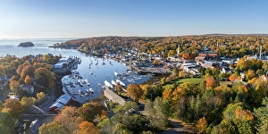 Camden Prints: Camden Harbour, Camden, Maine, USA