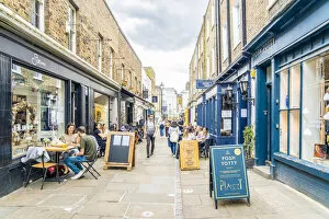 Images Dated 25th August 2020: Camden Passage in Angel, London, England, Uk