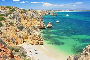 Camilo beach, Lagos, Algarve, Portugal
