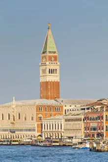 Campanile and the Doges Palace, Piazza San Marco (St. Marks Square), Venice