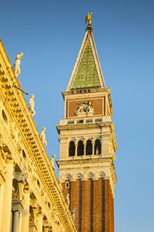 Campanile, Piazza San Marco (St. Marks Square), Venice, Veneto, Italy