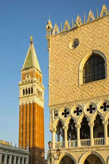 Images Dated 19th September 2019: Campanile, Piazza San Marco (St. Marks Square), Venice, Veneto, Italy