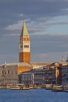 Campanile, Riva degli Schiavoni & Bacino di San Marco, Venice, Italy