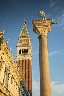Images Dated 3rd October 2016: Campanile, St. Marks Square (Piazza San Marco) Venice, Italy
