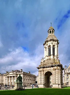 Laighin Prints: The Campanile of Trinity College, Dublin, Ireland