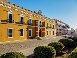 Municipal Building Prints: Campeche Municipal Building, Campeche City, Campeche State, Mexico