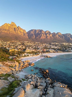 Camps Bay Prints: Camps Bay & The Twelve Apostles, Cape Town, Western Cape, South Africa