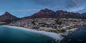 Camps Bay Prints: Camps Bay & The Twelve Apostles, Cape Town, Western Cape, South Africa