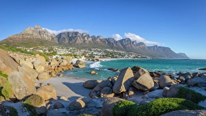 Camps Bay Prints: Camps Bay & The Twelve Apostles, Cape Town, Western Cape, South Africa