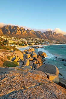 Camps Bay Prints: Camps Bay & The Twelve Apostles, Cape Town, Western Cape, South Africa