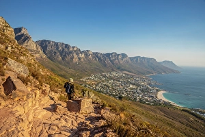 Lions Head Prints: Camps Bay from Lion's Head & The Twelve Apostles