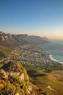 Lions Head Prints: Camps Bay from Lion's Head & The Twelve Apostles