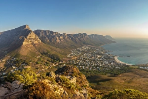 Cape Town Prints: Camps Bay from Lion's Head & The Twelve Apostles