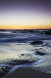 Images Dated 13th October 2010: Camps Bay at sunset, Cape Town, Western Cape, South Africa