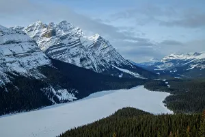 Canada, Alberta, Rocky Mountains, Banff National Park, Peyto Lake