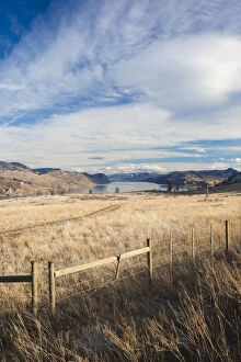 Pacific Coast Gallery: Canada, British Columbia, Kamloops, landscape along the Trans-Canada Highway