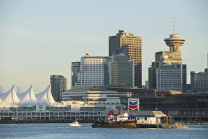 Canada, British Columbia, Vancouver, Canada place in downtown