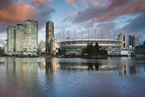Canada, British Columbia, Vancouver, BC Place Stadium
