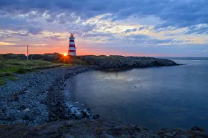 Maritimes Prints: Canada, Maritimes, Digby County, Brier island Lighthouse