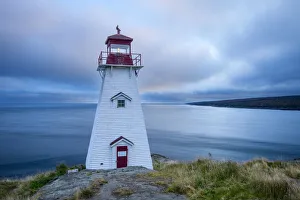 Maritimes Prints: Canada, Maritimes, Digby County, Long Island, Boars Head Lighthouse
