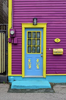 Neighborhood Collection: Canada, Maritimes, Newfoundland, St. John's, door