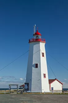 Images Dated 26th March 2019: Canada, New Brunswick, Acadian Peninsula, Miscou Island, Miscou Lighthouse