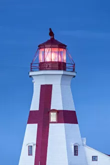Images Dated 27th September 2018: Canada, New Brunswick, Campobello Island, Head Harbour Lightstation lighthouse